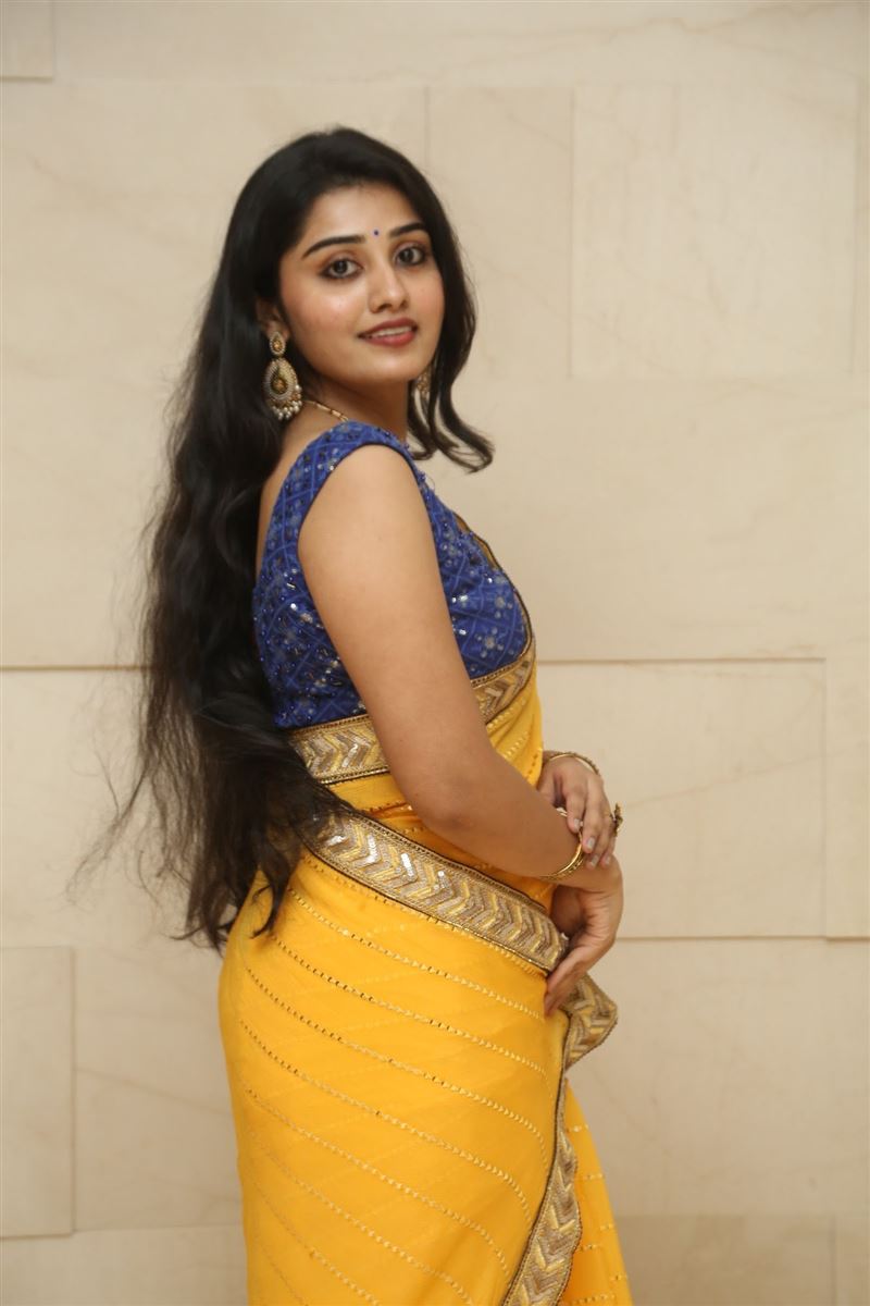 Telugu Actress Athira Raj at Krishnamma Movie Pre Release Event